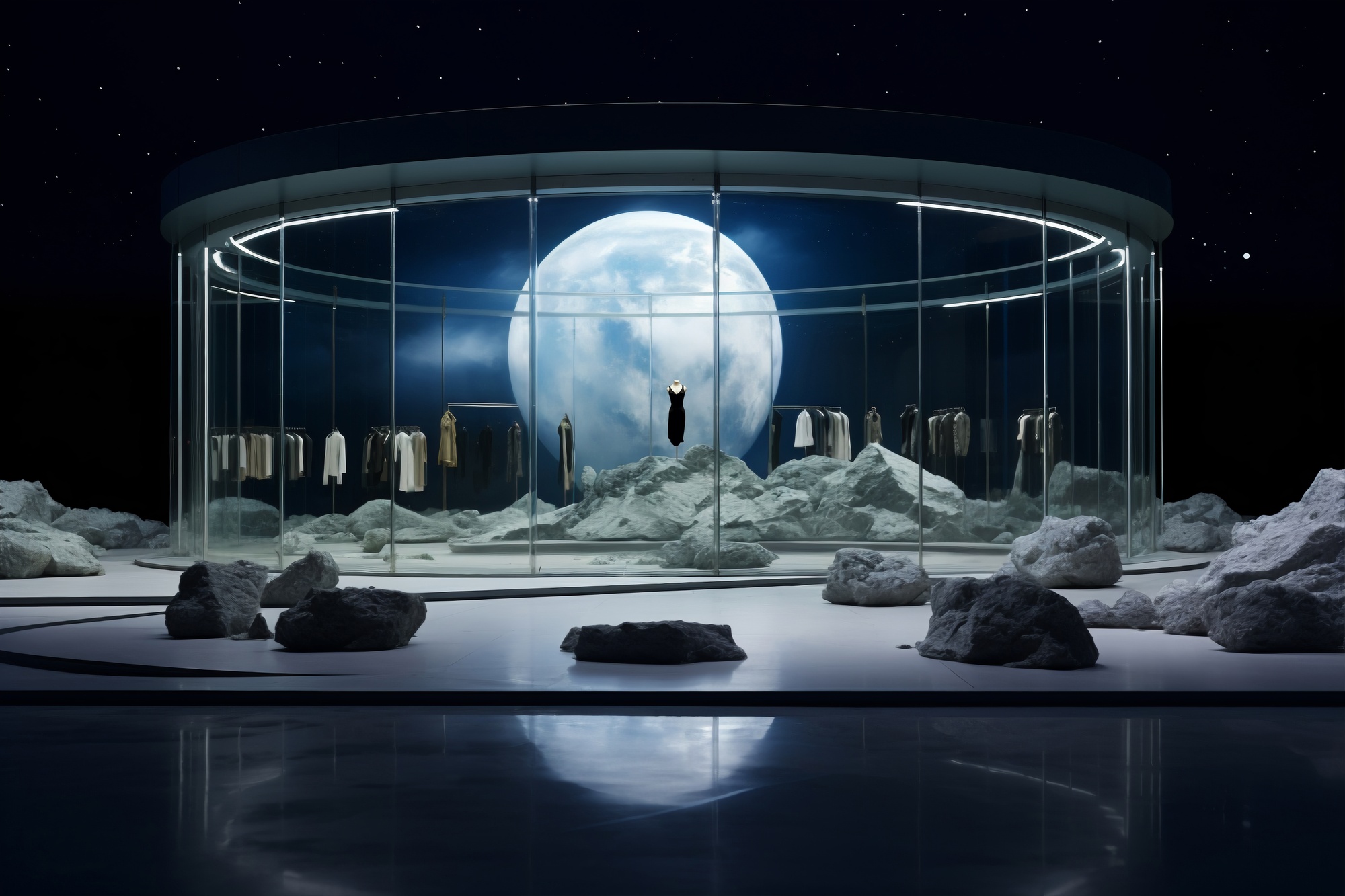 concept art for sci-fi game world